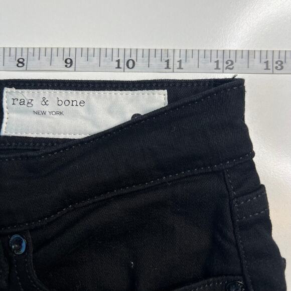Rag & Bone Women's Jeans Bundle (2) Blue/Black Skinny Straight Leg Size 25 - Picture 6 of 16